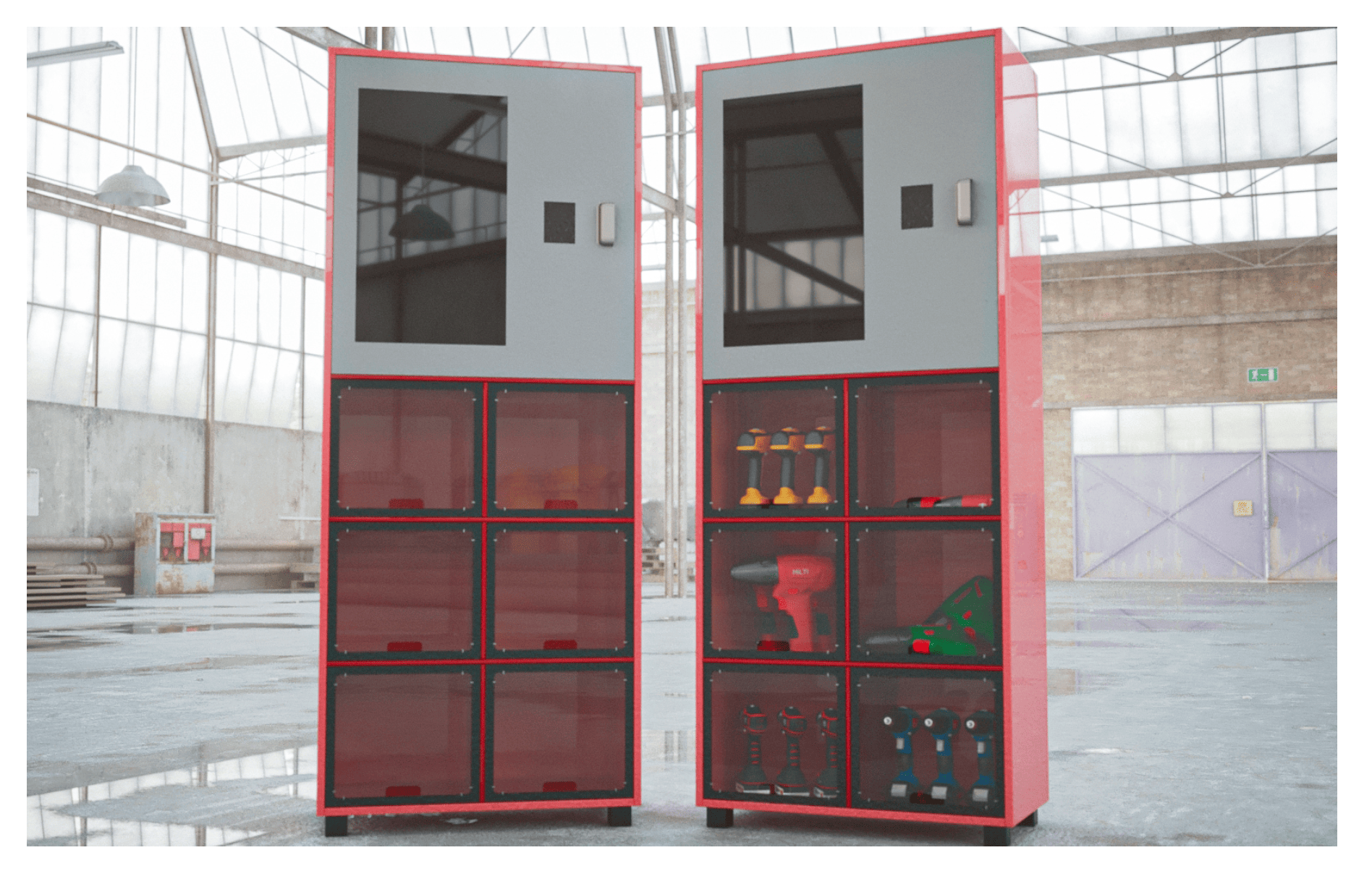 Specialty Kiosks and Lockers